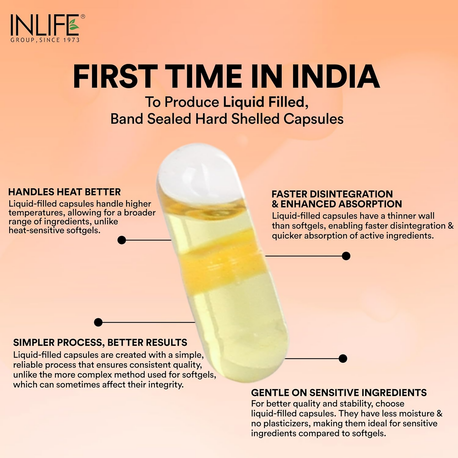 Inlife Garlic Oil Supplement 500 mg Capsules