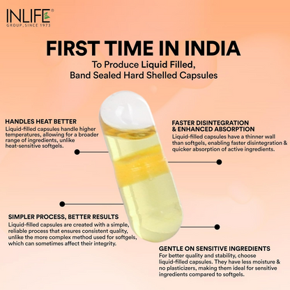 Inlife Garlic Oil Supplement 500 mg Capsules