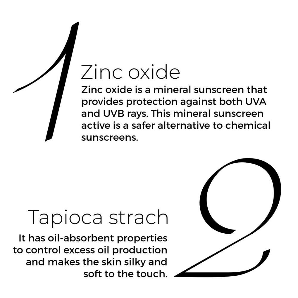 Brillare Zinc Powder Sunscreen SPF 50 - Ivory 01