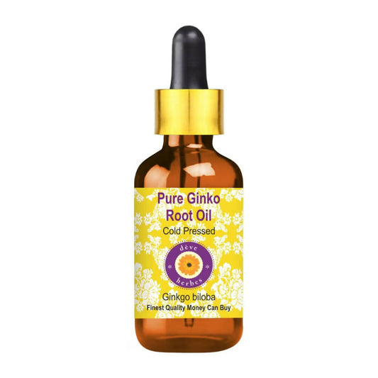Buy Deve Herbes Pure Ginko Root Cold Pressed Oil from DrMediCart, Ship from India to USA