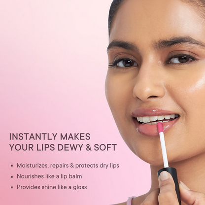 Quench Illuminating Korean Tinted Lip Oil (Pink)