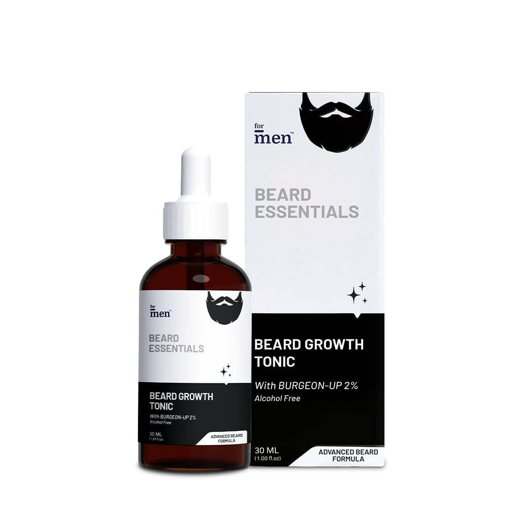 Buy ForMen Beard Growth Tonic with 5% Minoxidil & 2% Burgeon Up from DrMediCart, Ship from India to USA