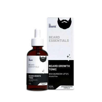 Buy ForMen Beard Growth Tonic with 5% Minoxidil & 2% Burgeon Up from DrMediCart, Ship from India to USA