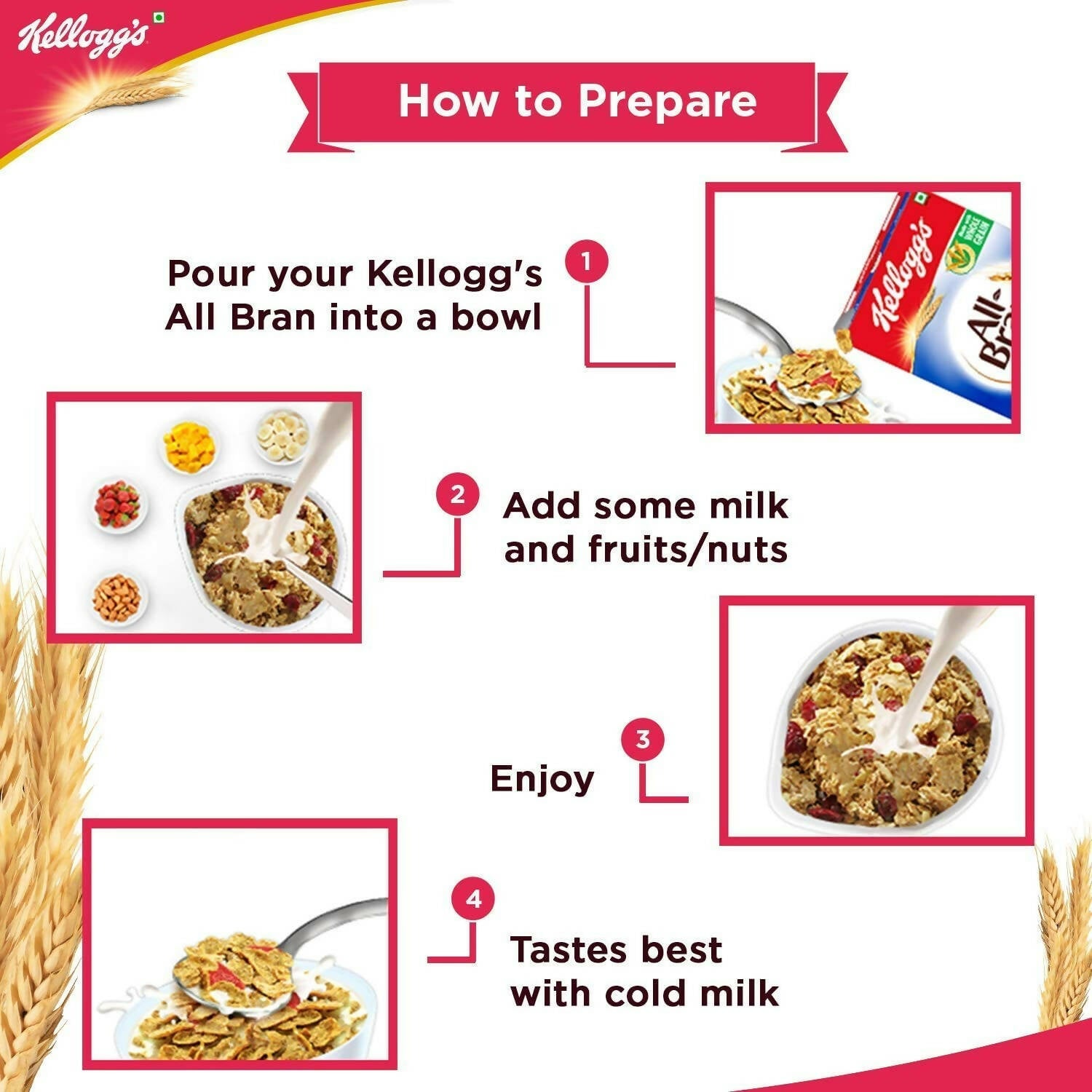 Kelloggs All Bran Wheat Flakes - Drmedicart