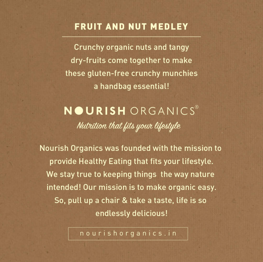 Nourish Organics Fruit and Nut Medley