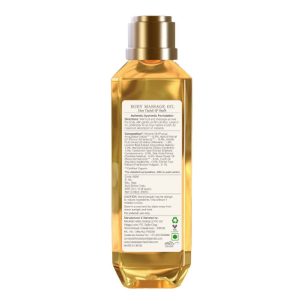 Forest Essentials Harmonizing Body Massage Oil Desi Gulab & Oudh - DrMediCart