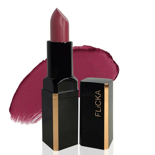 Buy FLiCKA Lip Poetry Matte Lipstick Shade 04 Chubby Cheeks - Pink Mauve from DrMediCart, Ship from India to USA