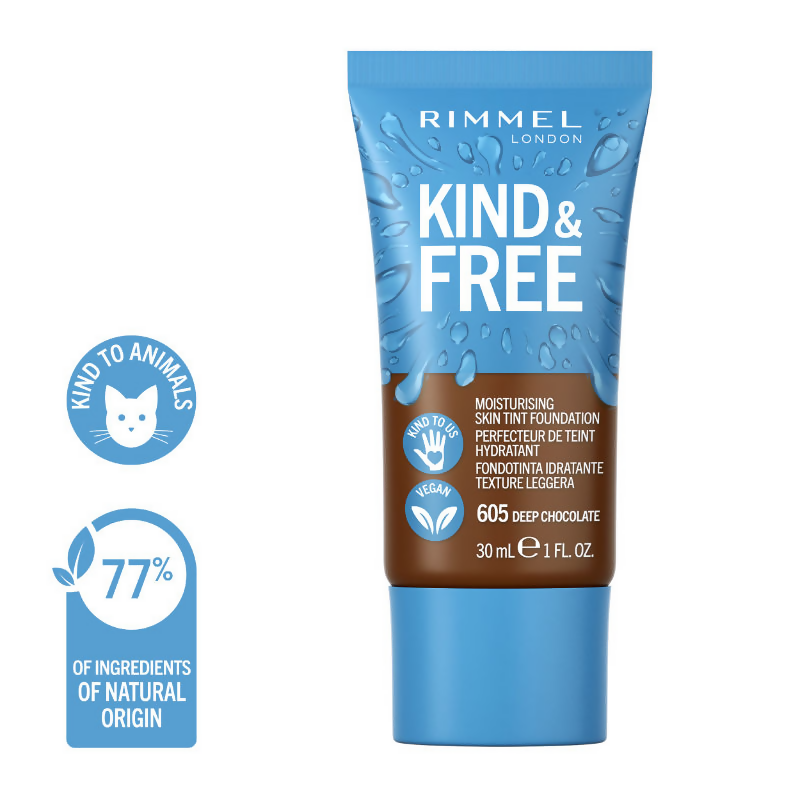 Rimmel London Kind & Free Moisturizing Skin Tint  - Deep Chocolate