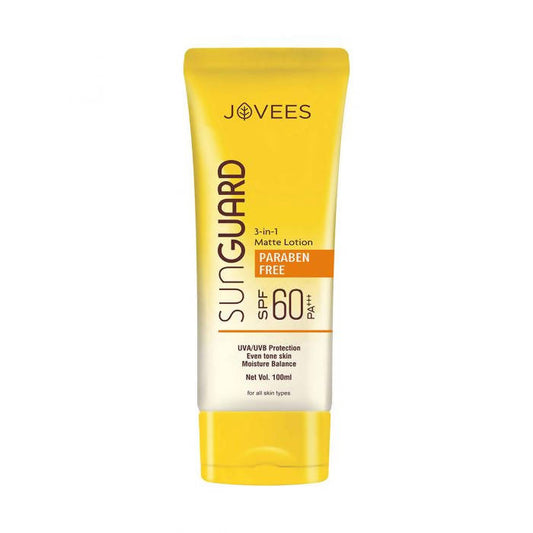 Buy Jovees Sun Guard 3 In 1 Matte Lotion SPF 60 from DrMediCart, Ship from India to USA
