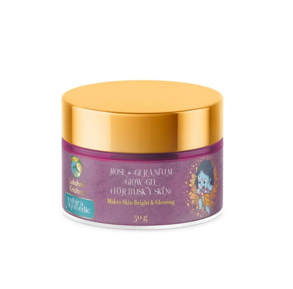Lakshmi Krishna Rose + Geranium Glow Gel For Dusky Skin