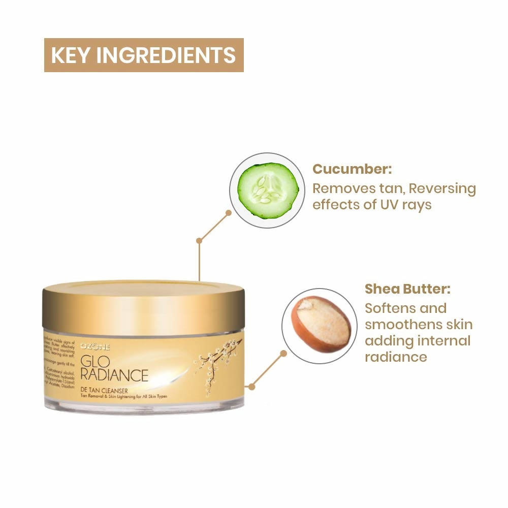 Ozone Glo Radiance De Tan Cleanser