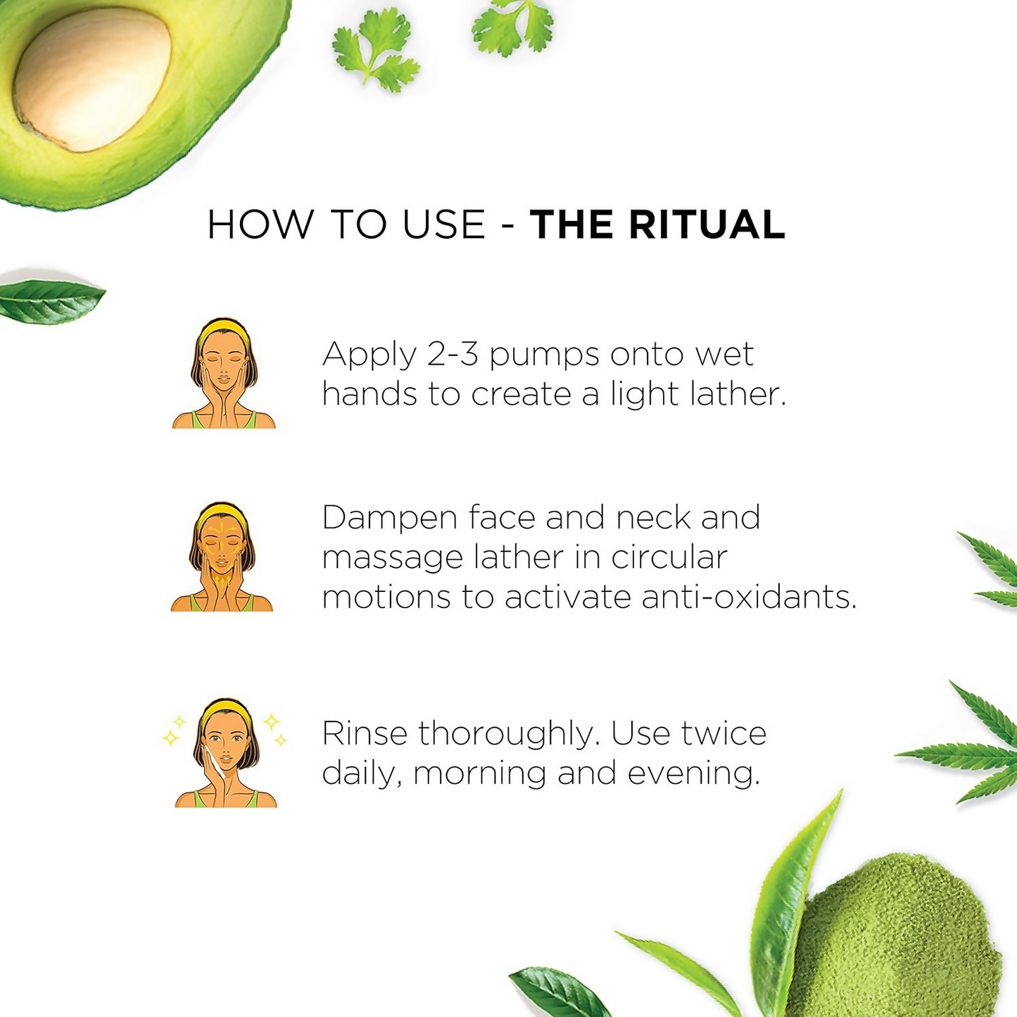 Light Up Superfood Brightening Green Juice Face Cleanser