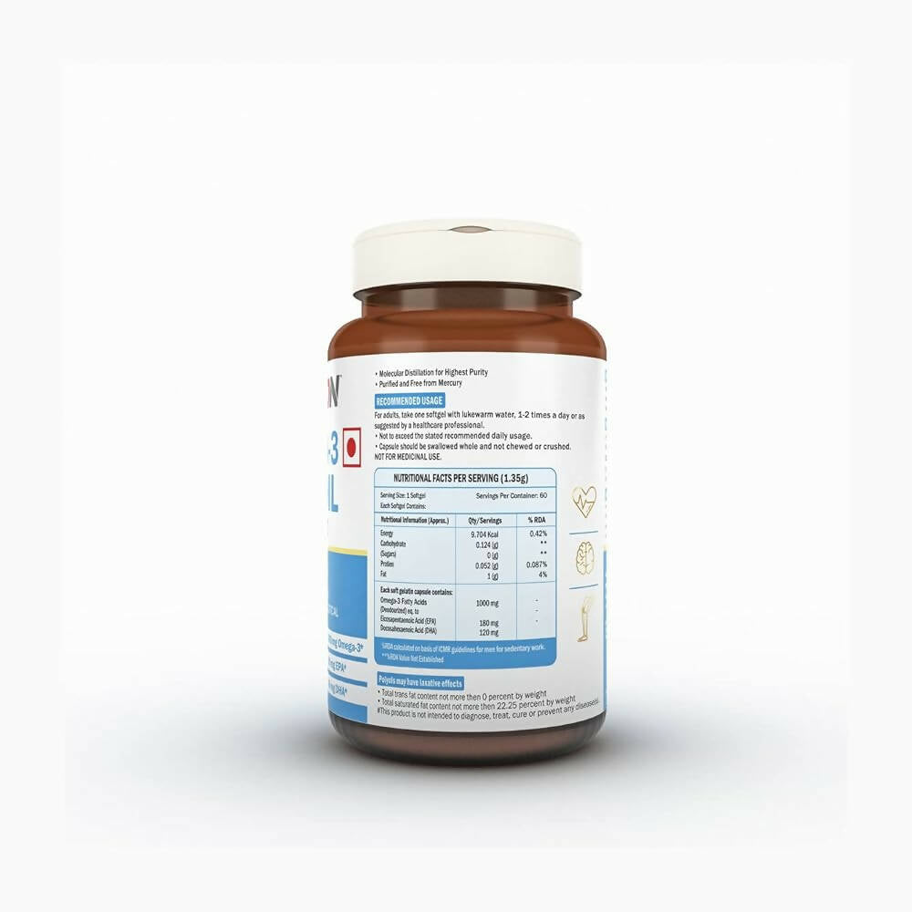 Scitron Omega-3 Fish Oil 1000mg Softgels