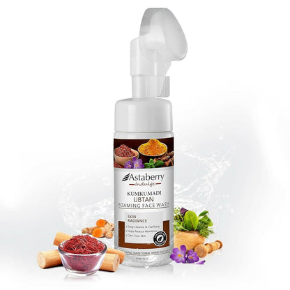 astaberry indulge kumkumadi ubtan foaming face wash buy in usa