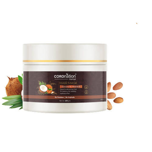 Buy Coronation Herbal Coconut and Vitamin E Hair Mask from DrMediCart, Ship from India to USA
