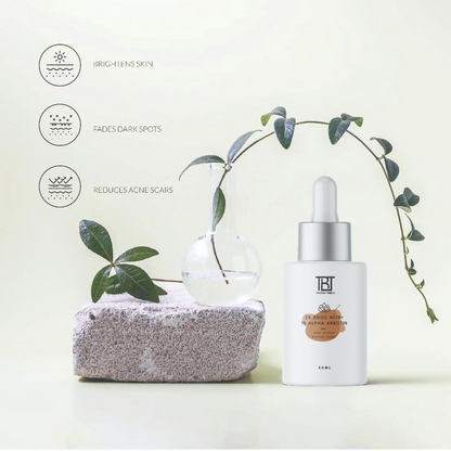 The Body Temple 2% Kojic Acid + 1% Alpha Arbutin Face Serum