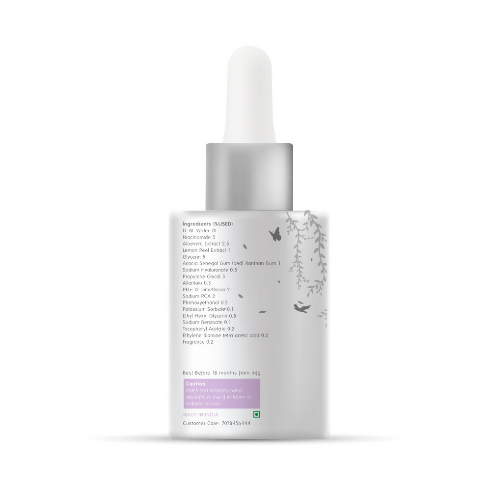 The Body Temple 5% Niacinamide Face Serum