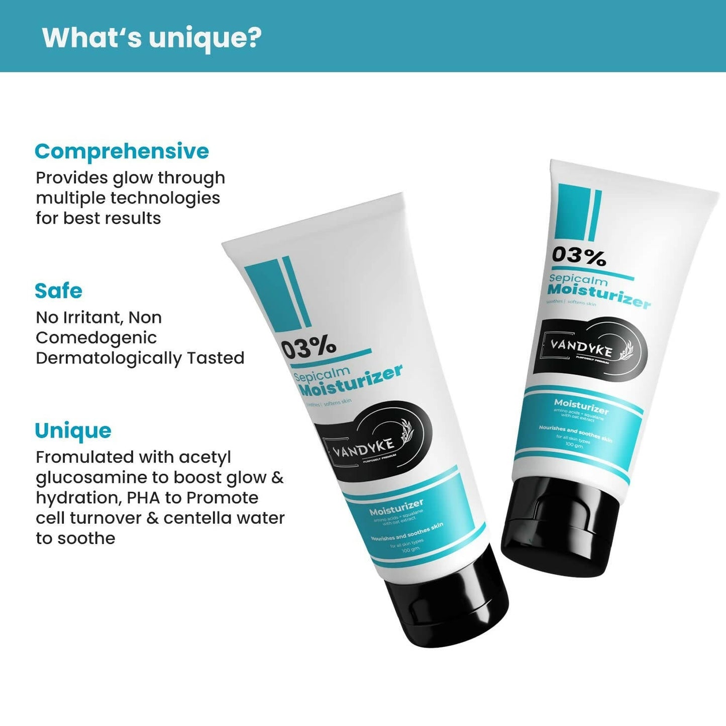 Vandyke Sepicalm 03% Moisturizer