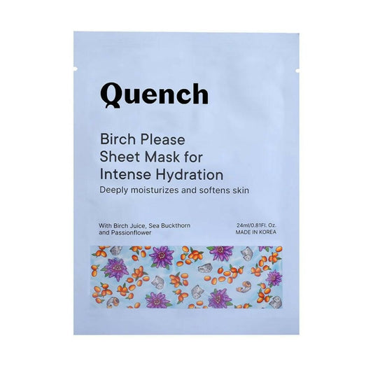 Buy Quench Botanics Birch Please Sheet Mask for Intense Hydration from DrMediCart, Ship from India to USA