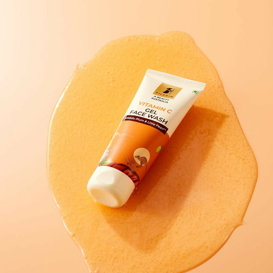 Buy Pilgrim Australian Vitamin C Gel Face Wash with Kakadu Plum & Lime Pearl For Radiant & Glowing Skin from DrMediCart, Ship from India to USA