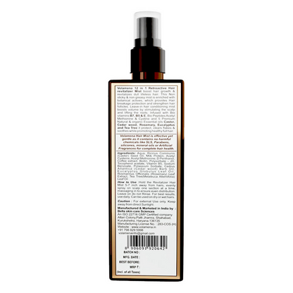 Volamena 12 in 1 Restroactive Revitalize Hair Mist