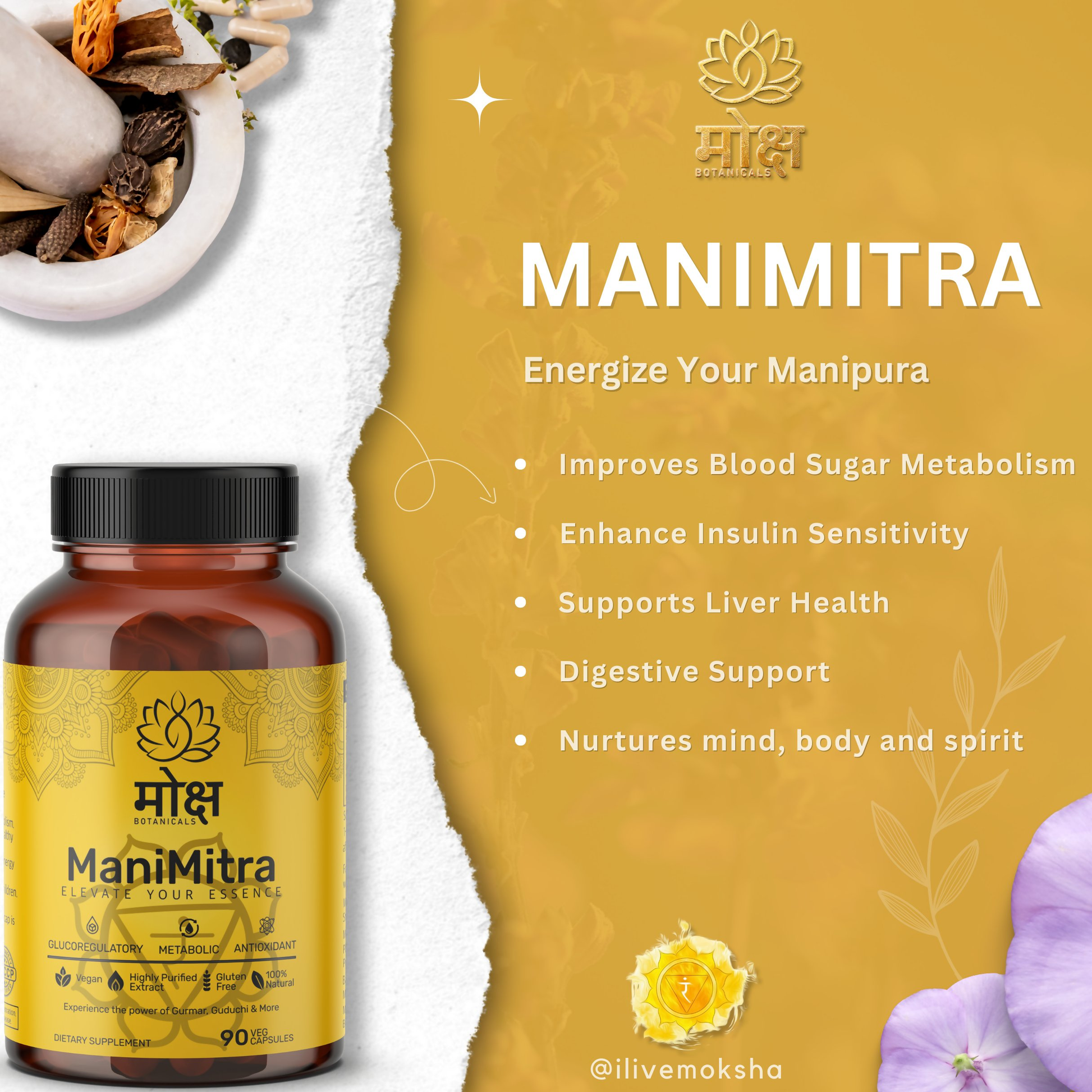 Moksha Botanicals Manimitra Capsules