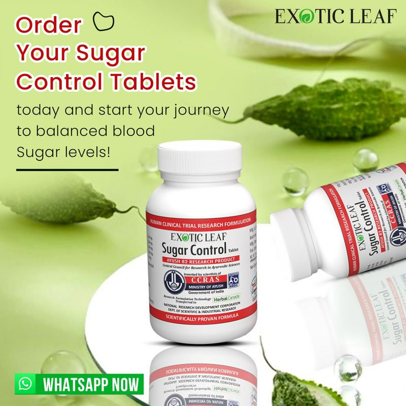 Exotic Leaf Sugar Control Tablets