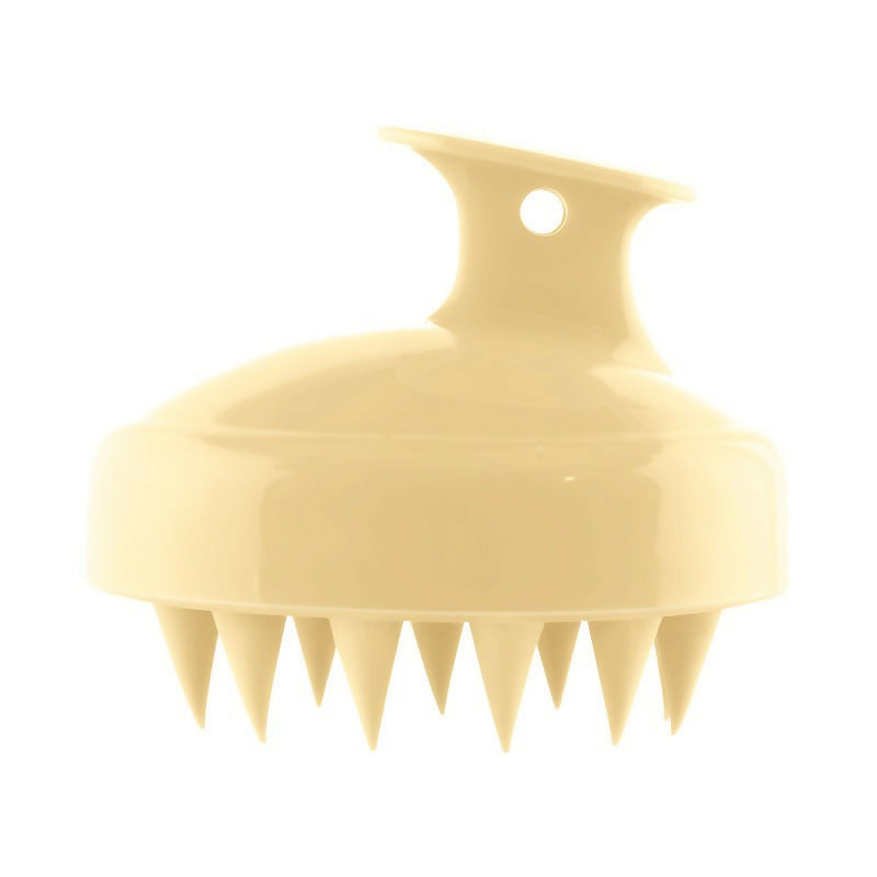 Nykaa Naturals Scalp Massager Brush For Blood Circulation & Natural Hair Growth - Yellow