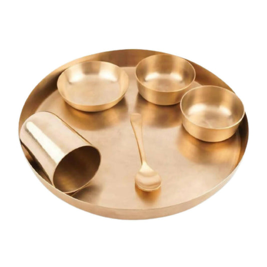 Buy Tamas Bronze Shahi Dinner Set