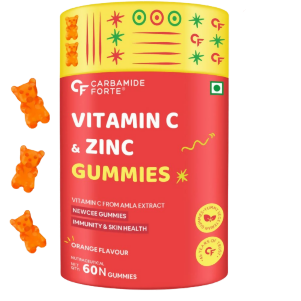 Buy Carbamide Forte Vitamin C Gummies With Zinc from DrMediCart, Ship from India to USA