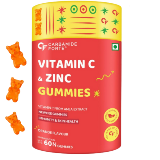 Buy Carbamide Forte Vitamin C Gummies With Zinc from DrMediCart, Ship from India to USA