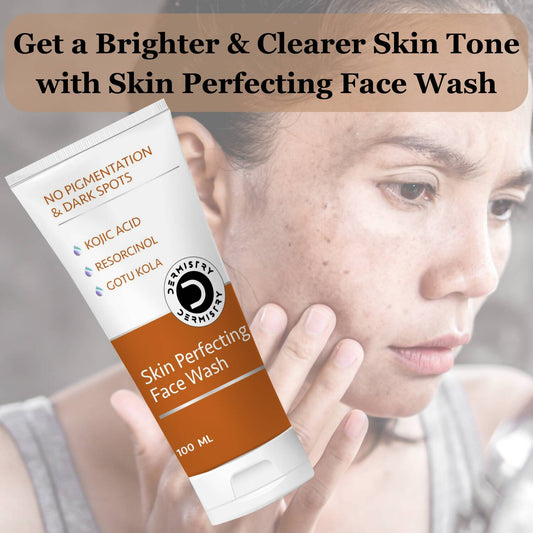 Buy Dermistry Skin Perfecting Face Wash & Skin Perfecting Face Serum from DrMediCart, Ship from India to USA