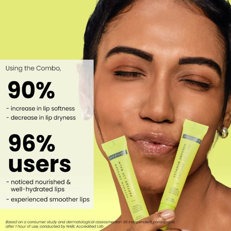 Hyphen By Kriti Sanon Juicy Lips Or Nothing Lip Care Combo For Dry & Chapped Lips, Hydrates & Moisturizes