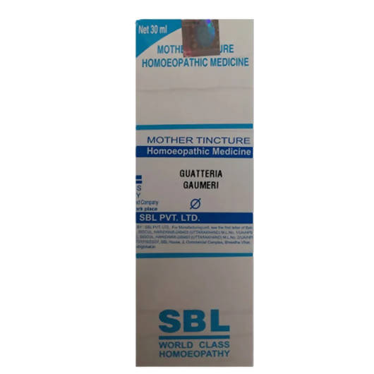 Buy SBL Homeopathy Guatteria Gaumeri Mother Tincture Q from DrMediCart, Ship from India to USA