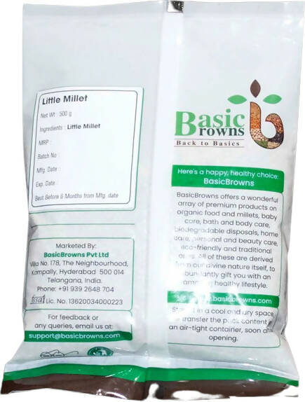BasicBrowns Little Millet / Samalu