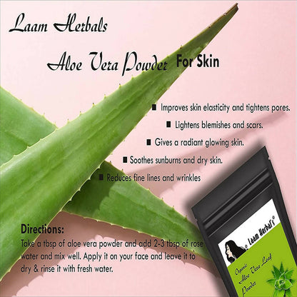 Laam Herbal's Rose Petal, Orange Peel, Multani Mitti, Aloe Vera, Neem Leaf, Sandalwood Powder