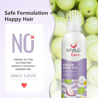 Mylo Care Anti Hair Fall Oil with Onion