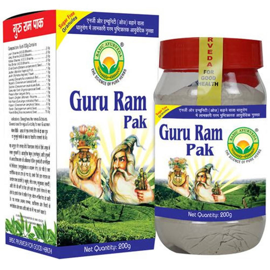 Buy Basic Ayurveda Guru Ram Pak from DrMediCart, Ship from India to USA