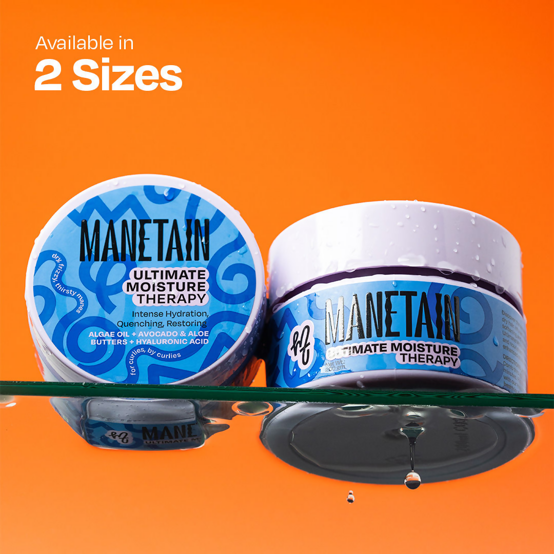 Manetain Ultimate Moisture Therapy - Deep Conditioning For Dry Frizzy &Thirsty Hair
