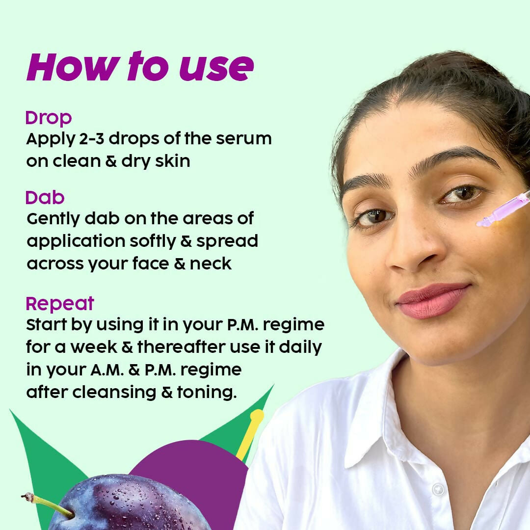 PLIX The Plant Fix 2% Salicylic Acid Jamun Active Acne Control Dewy Serum For Active Acne & Dark Spot Reduction