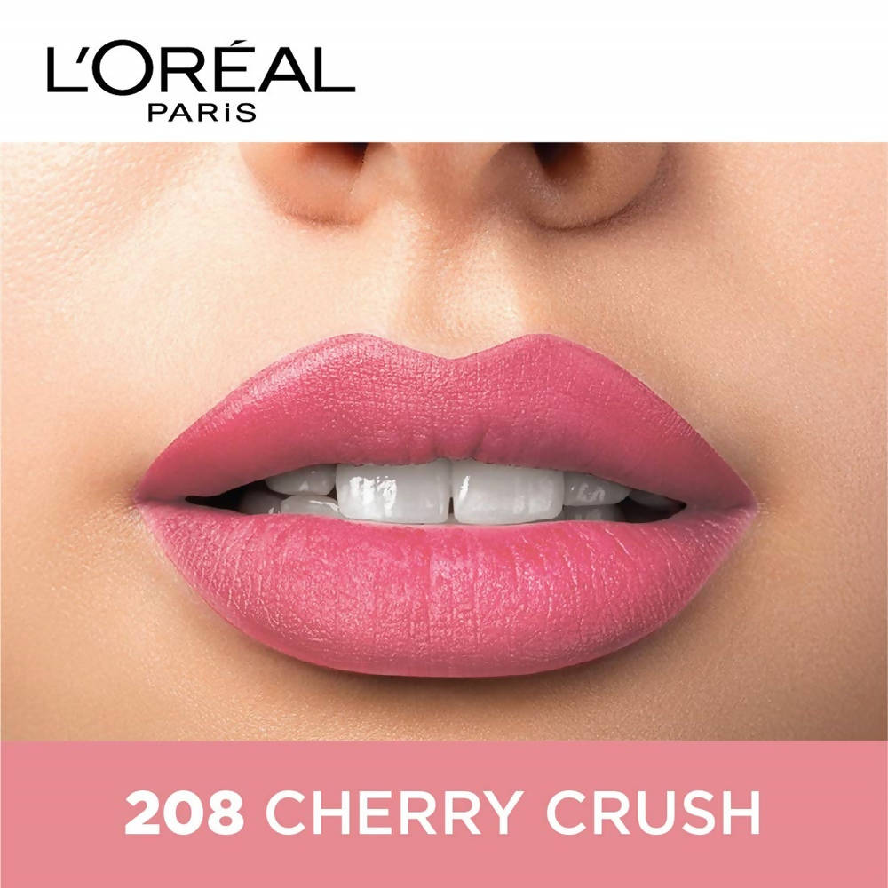 L'Oreal Paris Color Riche Moist Matte Lipstick - 208 Cherry Crush - DrMediCart