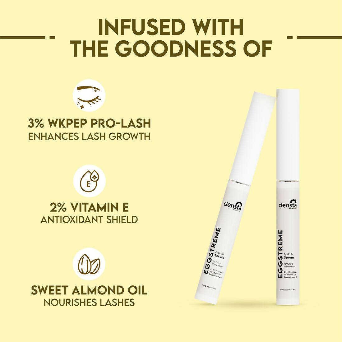 clensta eggstreme eyelash serum buy in usa