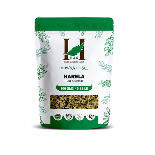 H&C Herbal Karela Cut & Shifted Herbal Tea Ingredient