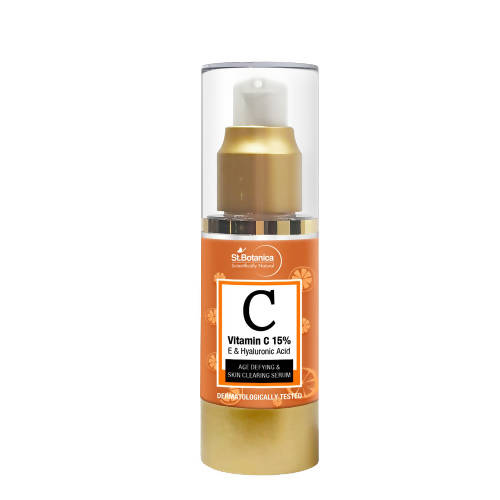Buy St.Botanica Vitamin C 15% E & Hyaluronic Acid, Age Defying & Skin Clearing Serum from DrMediCart, Ship from India to USA