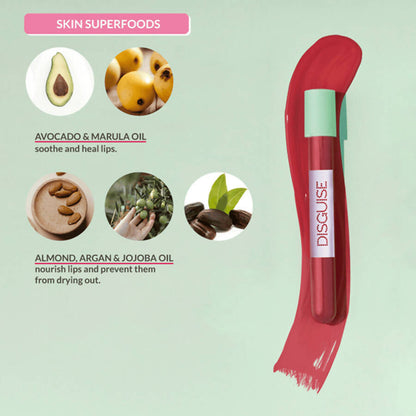 Disguise Feather-Light Matte Liquid Lip Cream - Excited Coral 34