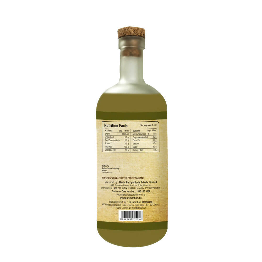 Pure Nutrition Raw Cold Pressed Virgin Olive Oil