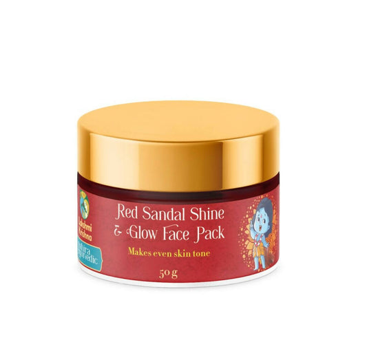 Lakshmi Krishna Red Sandal Shine & Glow Face Pack