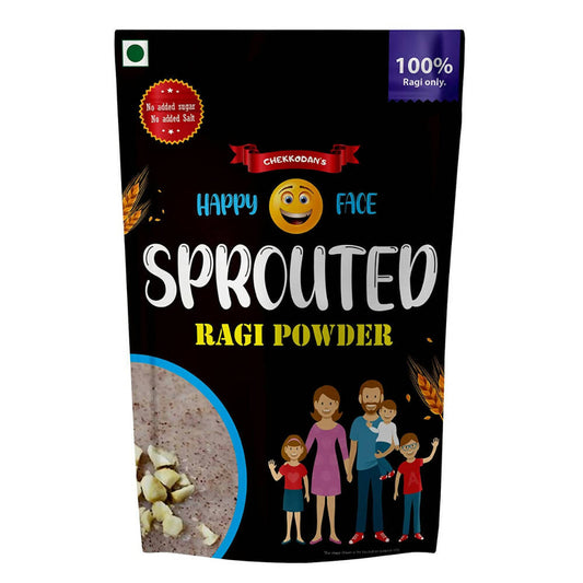 Buy Happy Face Ready To Eat Sprouted Ragi/Porridge Powder With No Artificial Flavour For Kids from DrMediCart, Ship from India to USA