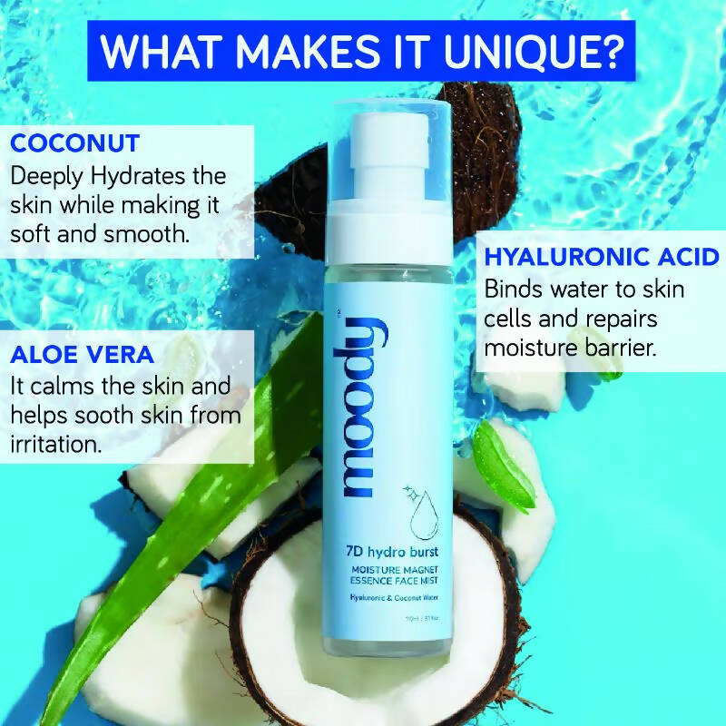 Moody 7D Hydro Burst Moisture Magnet Essence Face Mist