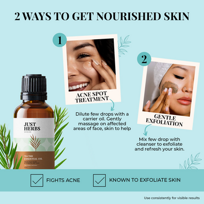 Just Herbs Tea Tree Essential Oil
